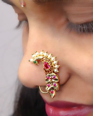 Stone Nose Nath Design