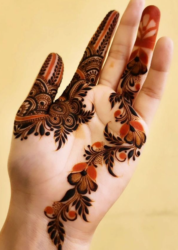 bel mehndi designs