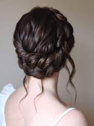 braid bun hair style