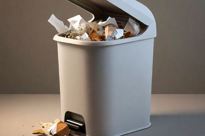 do not keep dustbin in this direction there will be financial crisis in the house 