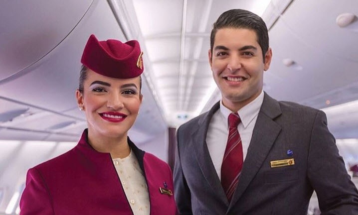 flight attendant and airhostess