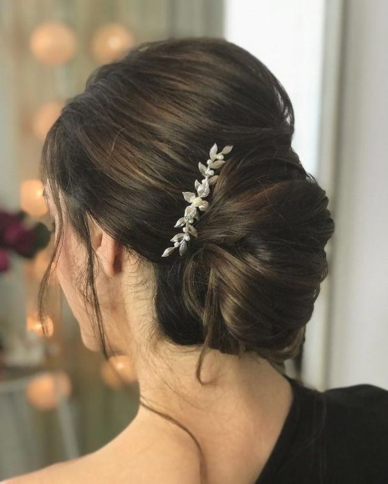 french bun hair style