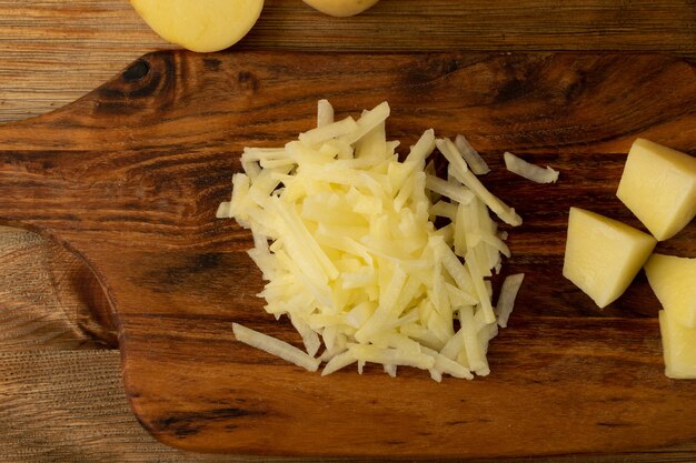 grated potato