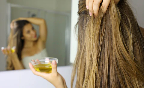 hair oil mask