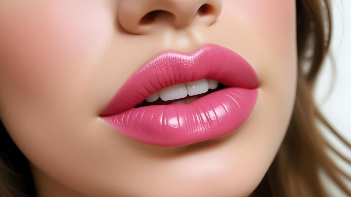 how to get beauty pink lips naturally with honey and aloe vera gel