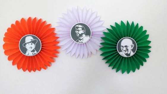 independence day decoration ideas freedom fighters