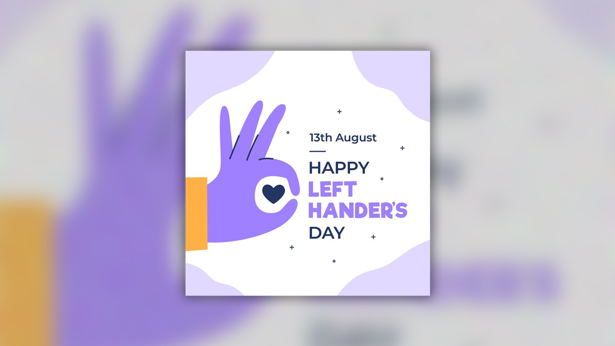 Happy Left Handers Day 2024 Lynna Rosalia