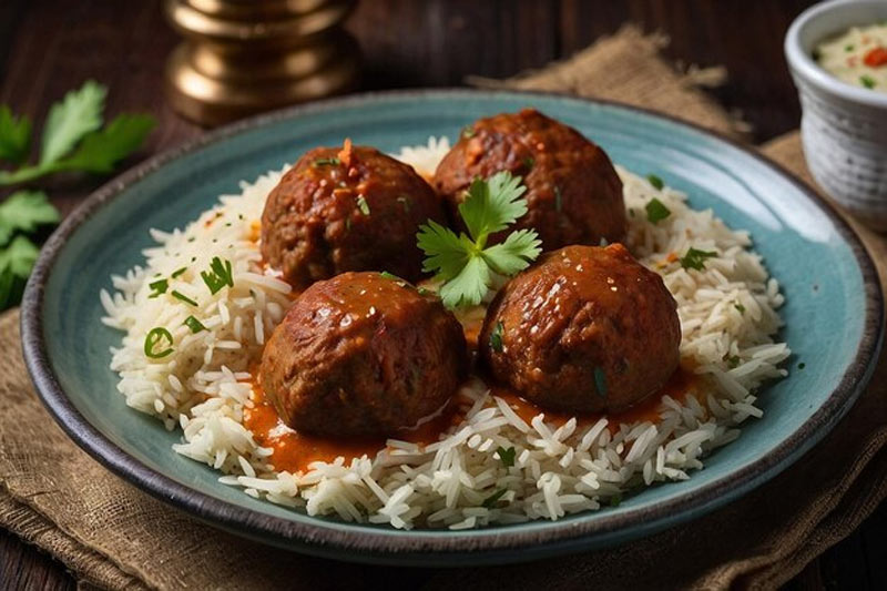 kofta pulao