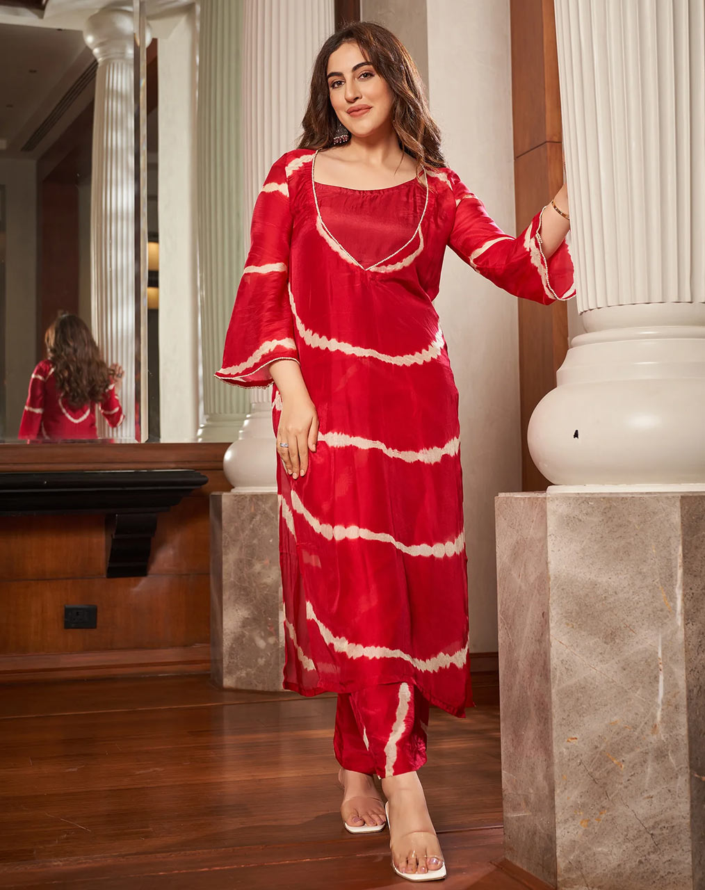 kurti with old saree