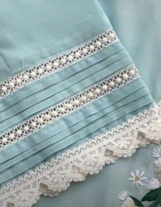 mohri designs with lace scalloped