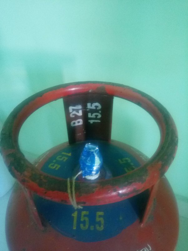 open lpg gas cylinder lid without cord