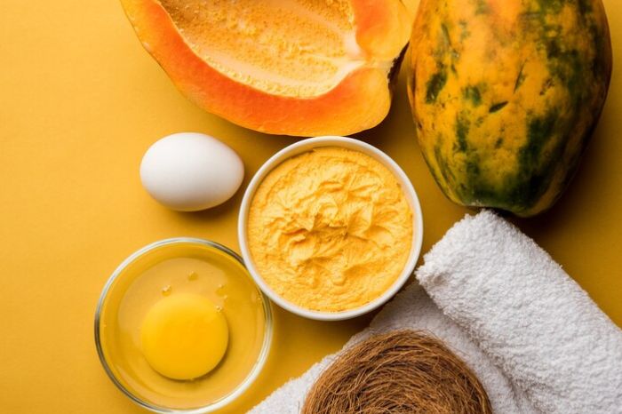 papaya facial inside