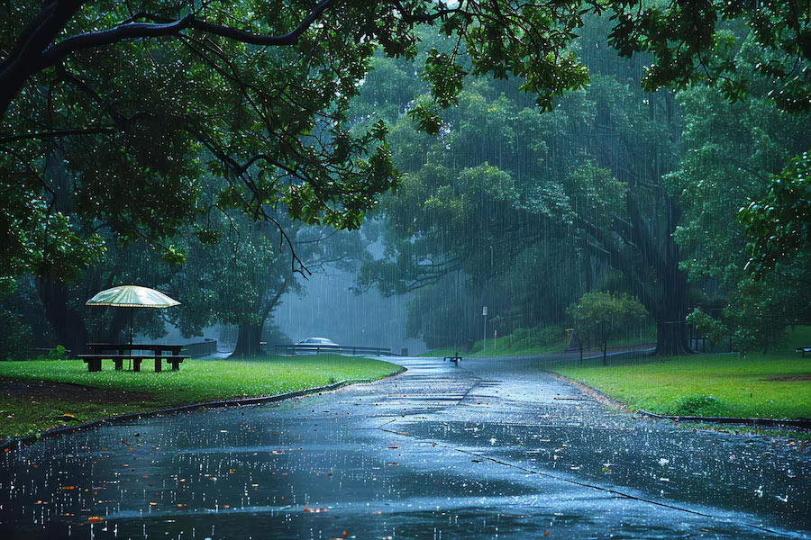 places to where monsoon in hindi