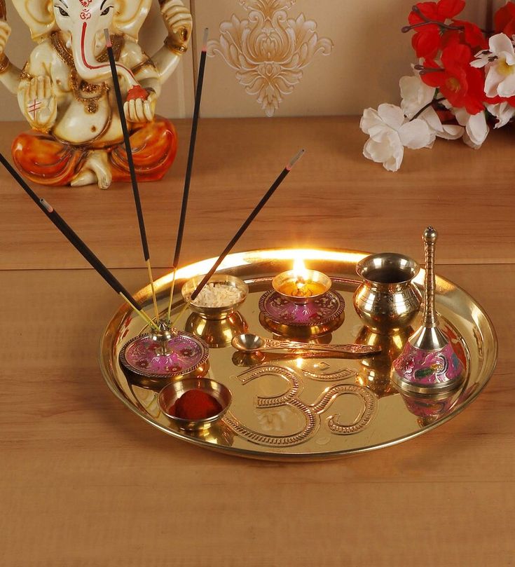 rakhi thali decoration ideas  om