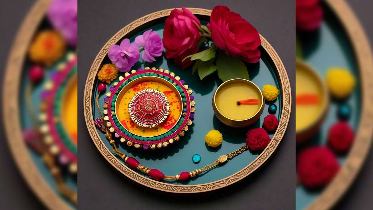 How to decorate Rakhi thali।रक्षाबंधन पर पूजा थाली को कैसे करें डेकोरेट ...