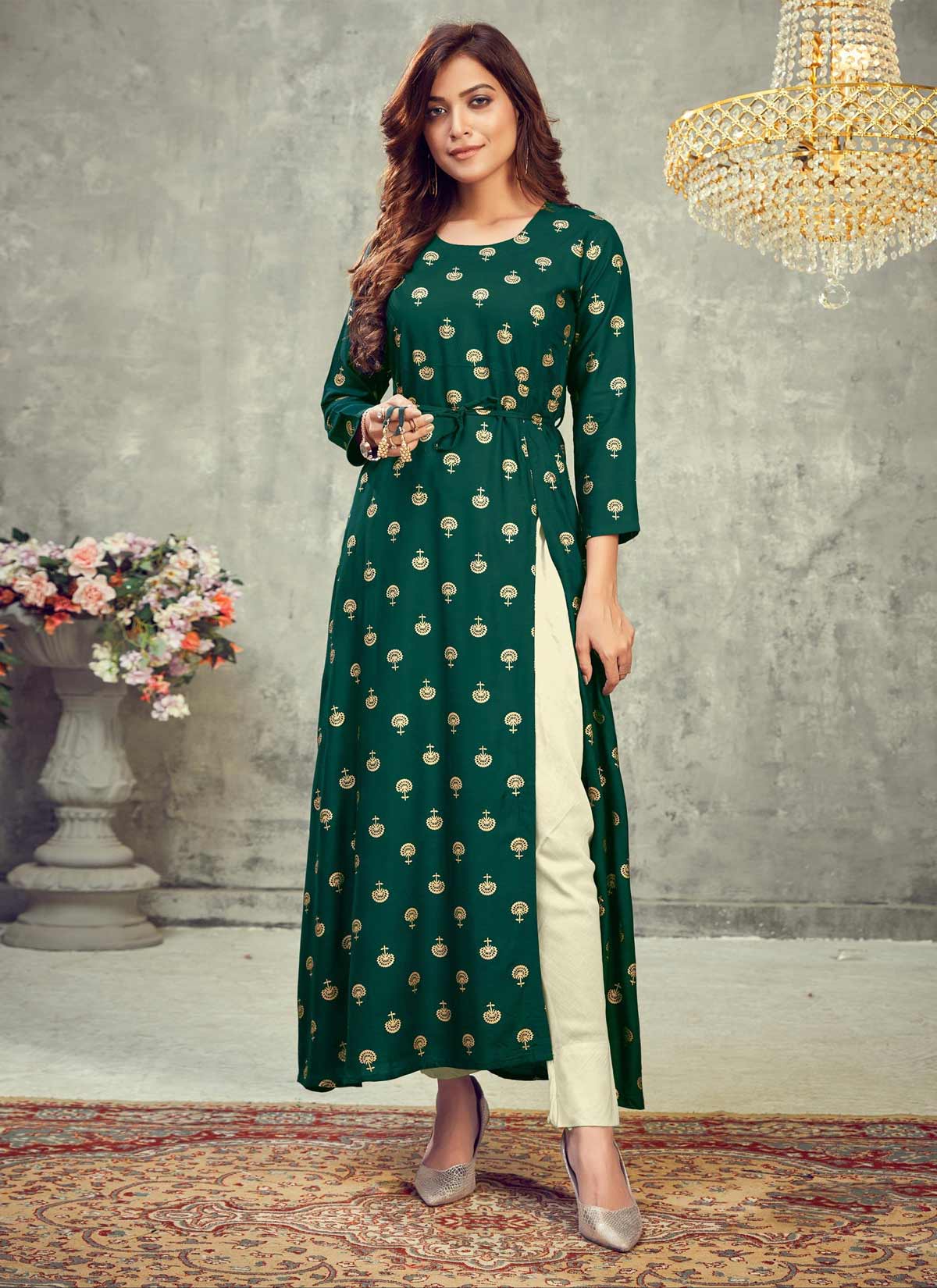 Designer Slit Kurti MDK290