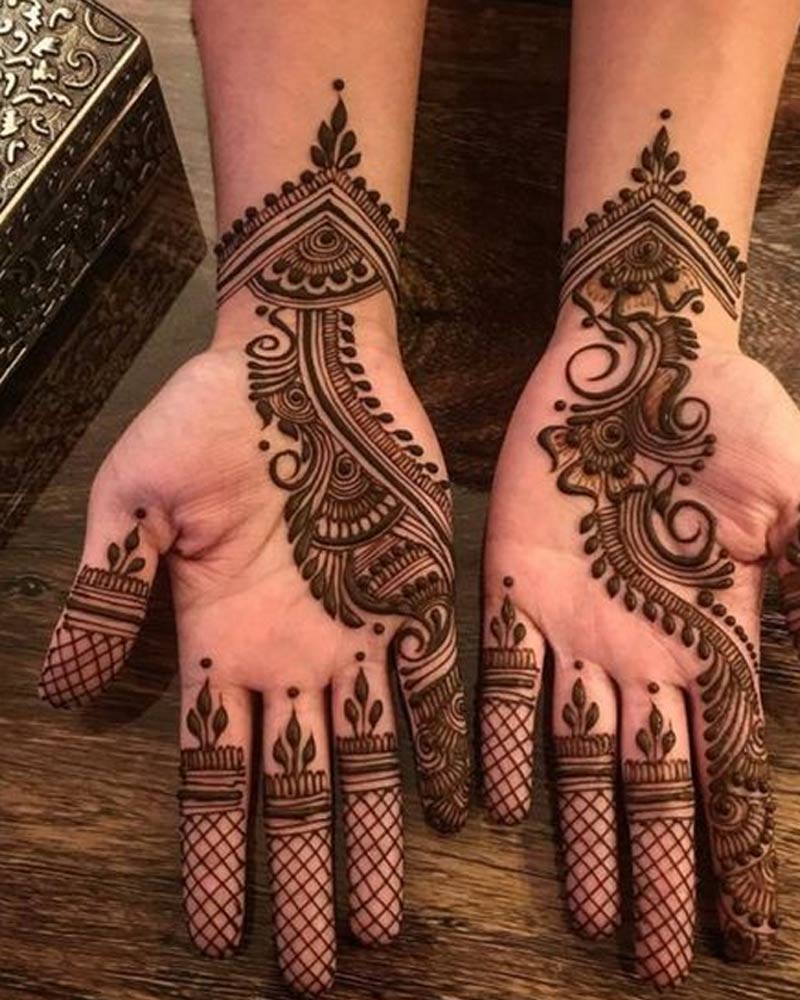 Bel Mehndi Design