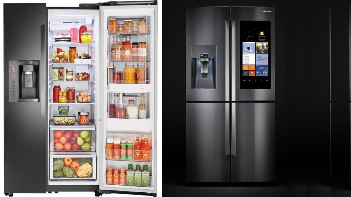 Side By Side Refrigerator एलजी, सैमसंग, गोदरेज, हायर और पैनासोनिक