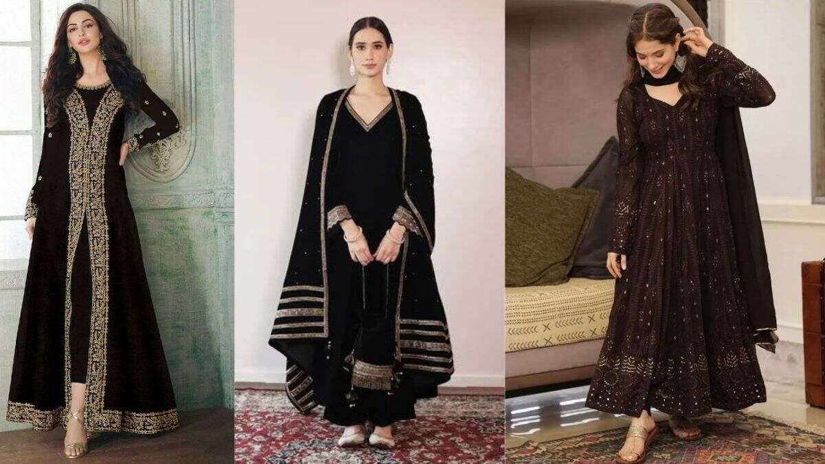 Black Suit पहनकर पाएं पटोला लुक! ये टॉप 5 सूट आते हैं Women कलेक्शन में सबसे ऊपर  