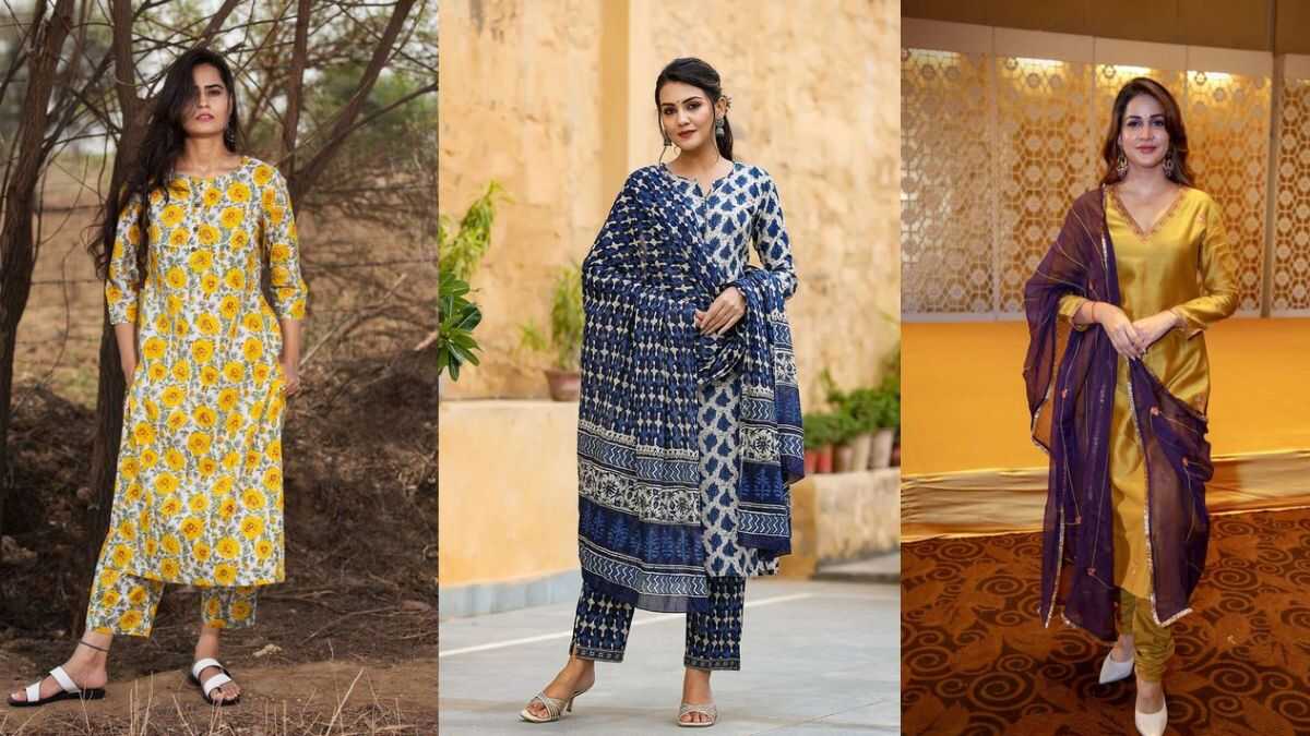 ऑफिस हो या पार्टी इन Cotton Kurta Set को पहनकर लगेंगी सबसे अलग, Women के लिए परफेक्ट पेयर