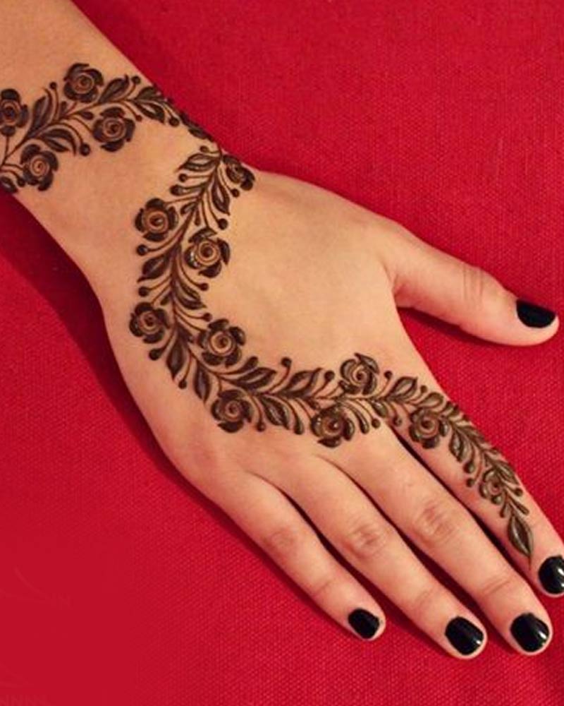 😍Simple Bel Designs| Mehndi Ka Designs Easy| Front Hand Mehendi| #shorts  #easymehndi #youtubeshorts - YouTube