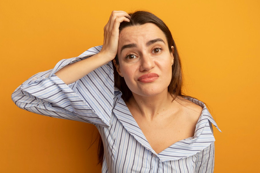 Forehead problem