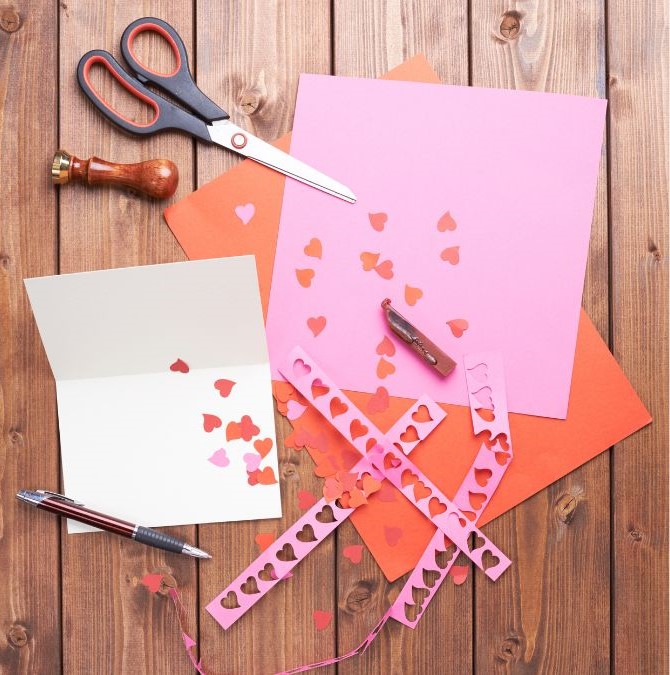 Handmade Greeting Cards For Rose Day 