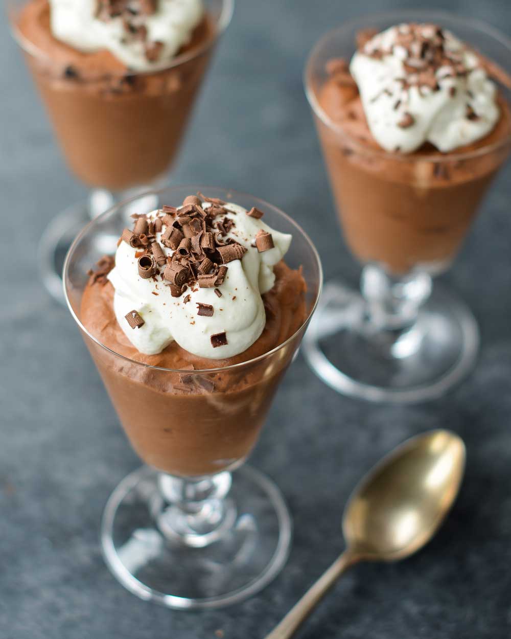Mini Chocolate Mousse Cups