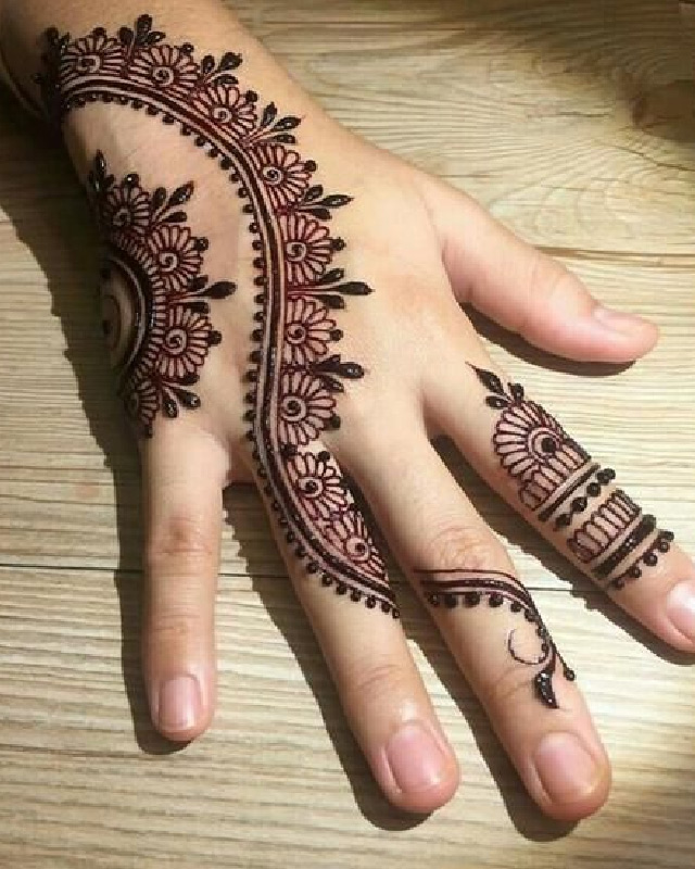 Beautiful heavy Mehndi design - video Dailymotion