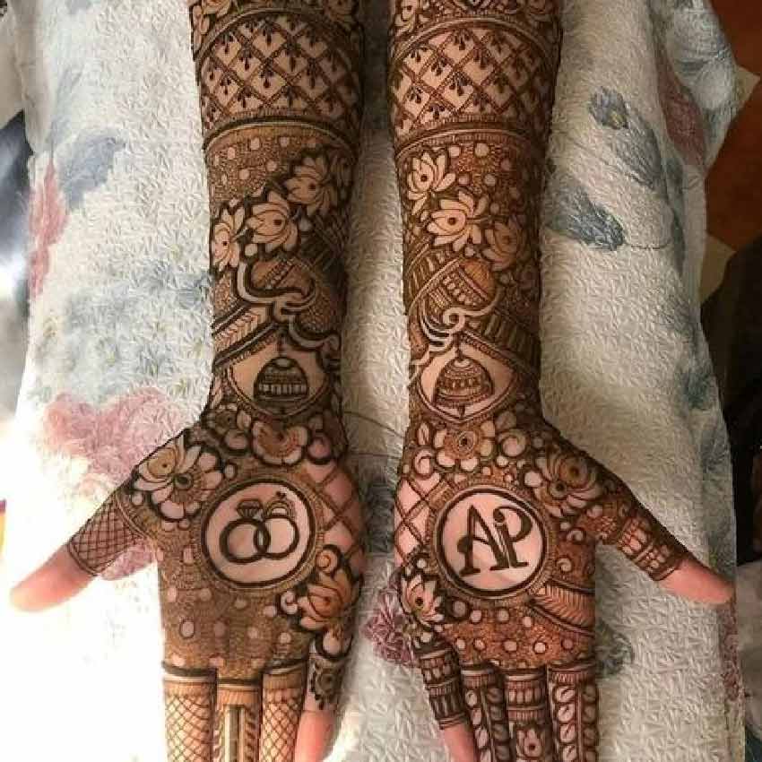 Intricate Rajasthani Mehndi Design on Back Hand