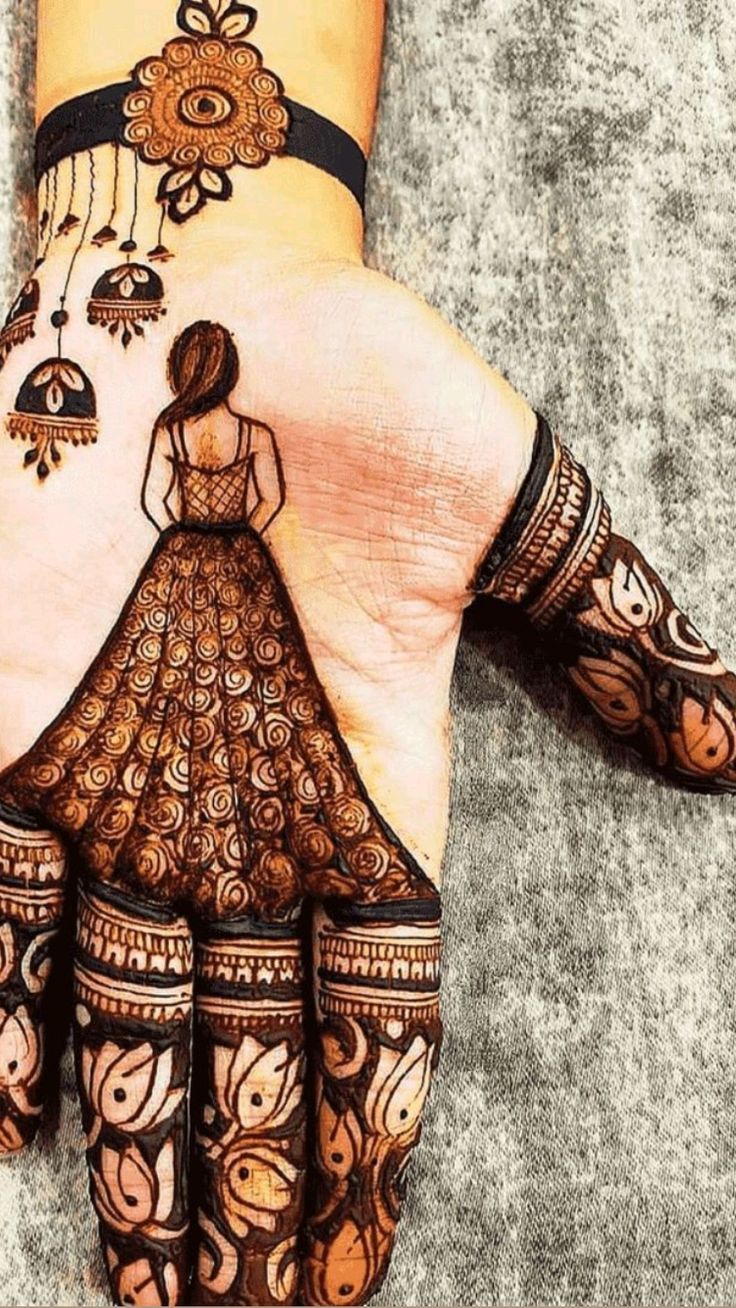 30 simple mehndi designs for hands step by step (images) - Tuko.co.ke