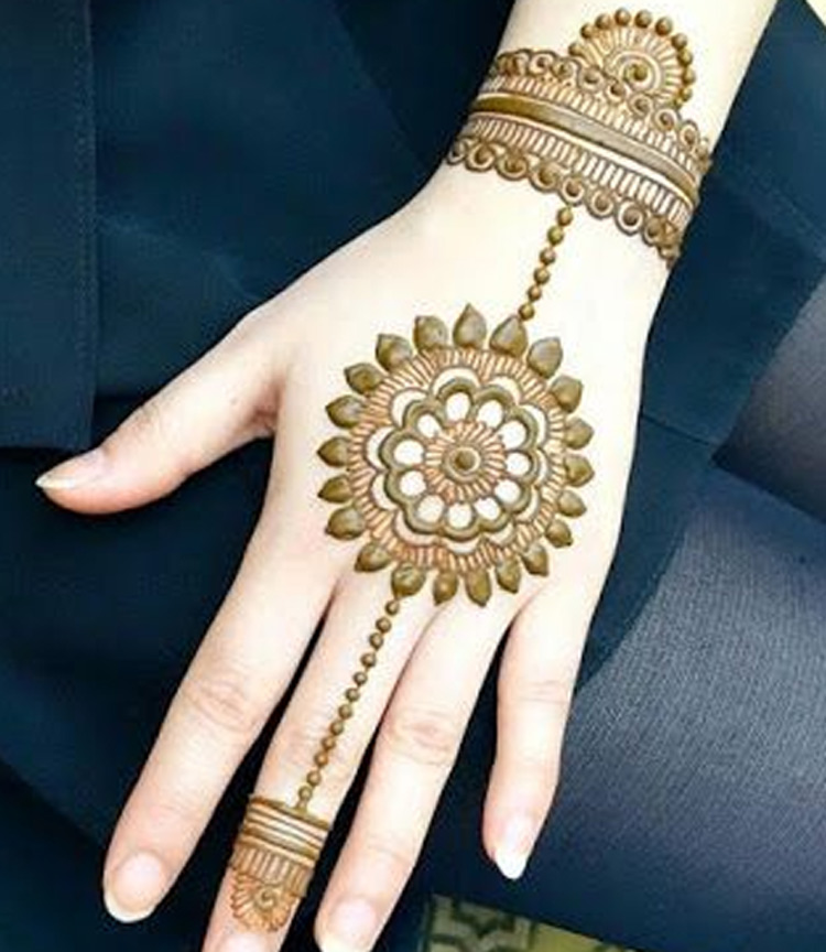 Beautiful back hand jewellery mehndi design |Easy simple stylish mehndi  new#2020#jewellerymeh... | Beautiful mehndi design, Mehndi designs,  Beautiful mehndi