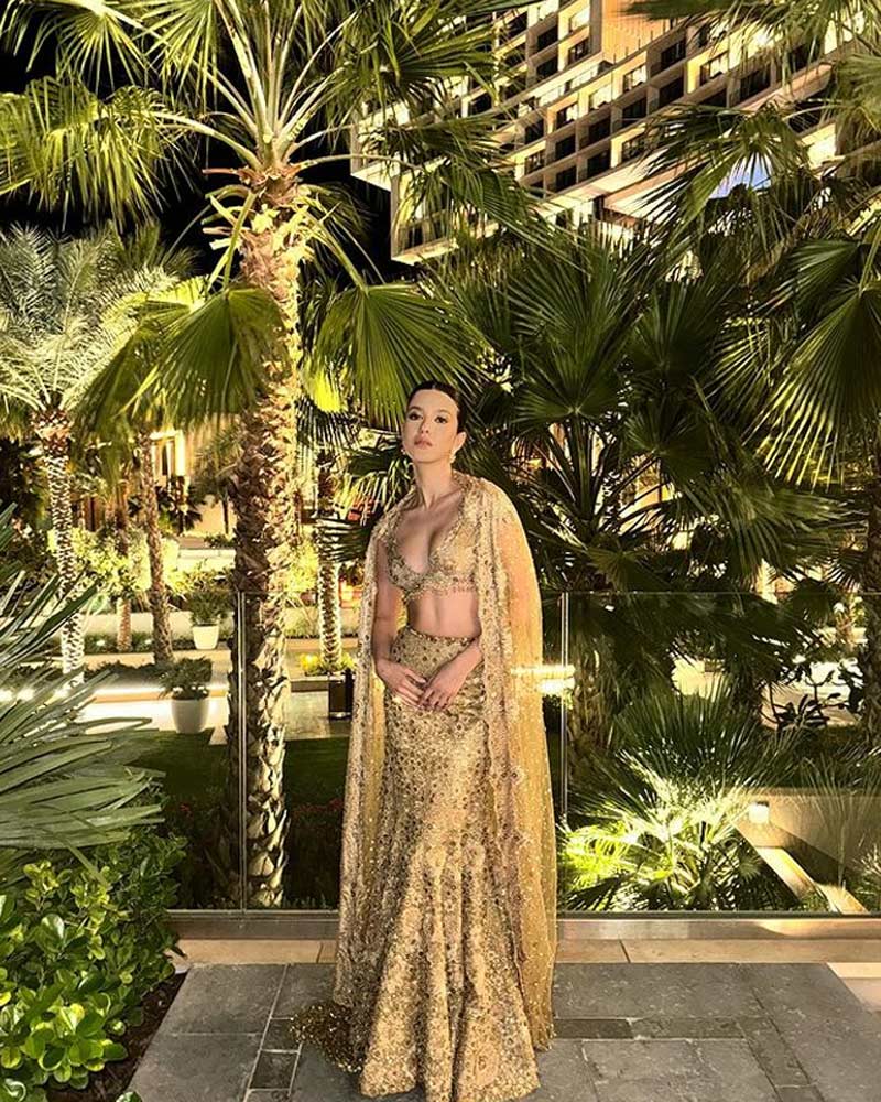 Shanaya Kapoor Dons In Sheer Cape
