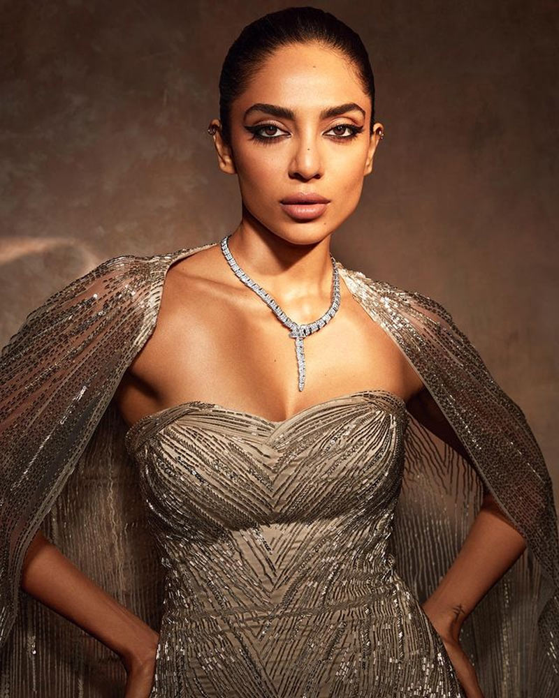 Sobhita Dhulipala Dons Cape On Gown