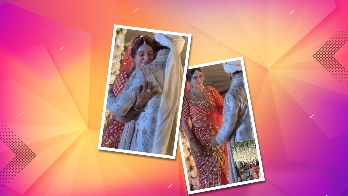 Sonarika Bhadoria Wedding: शादी के बंधन में बंधे सोनारिका और विकास, लाल जोड़े में लगीं खूबसूरत