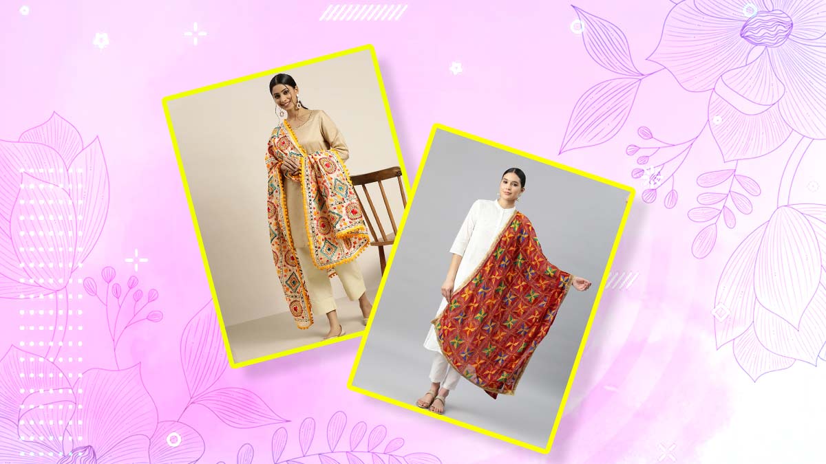 Fulkari Dupatta Designs: सूट के इन डिजाइंस पर ट्राई करें फुलकारी दुपट्टा, दिखेंगी खूबसूरत