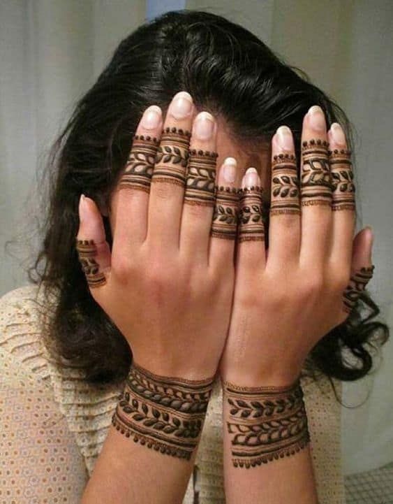 arabian mehndi minimal