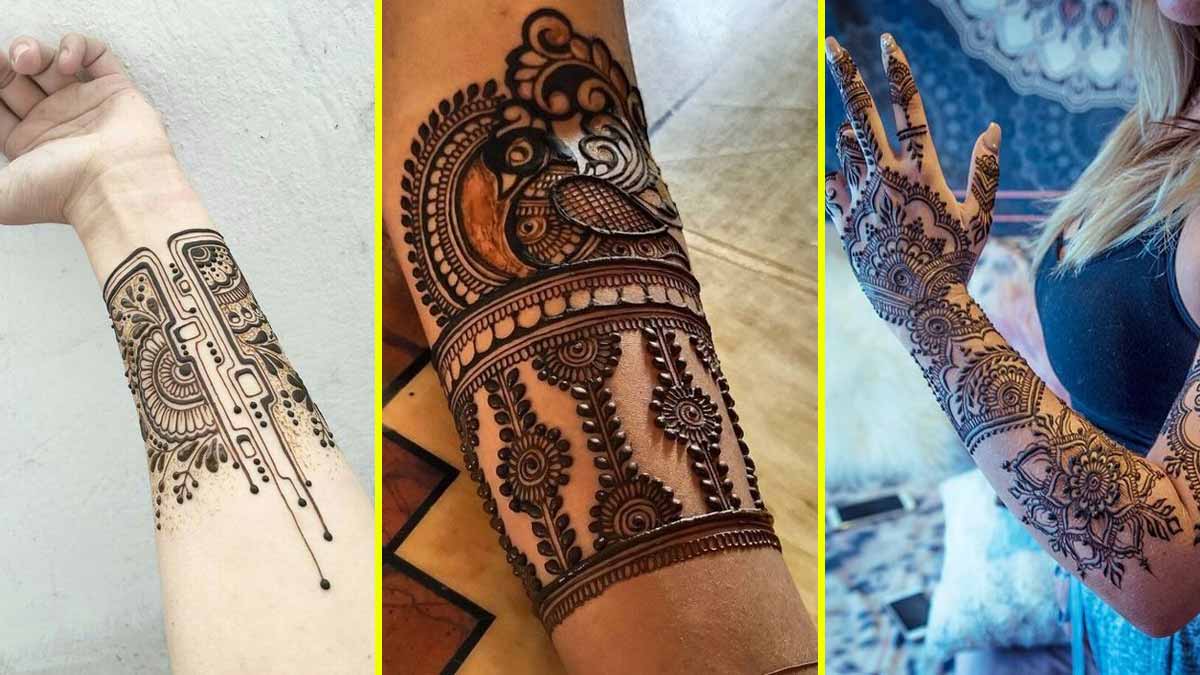 Unique Back hand Bridal Mehndi Design - Wedding Secrets