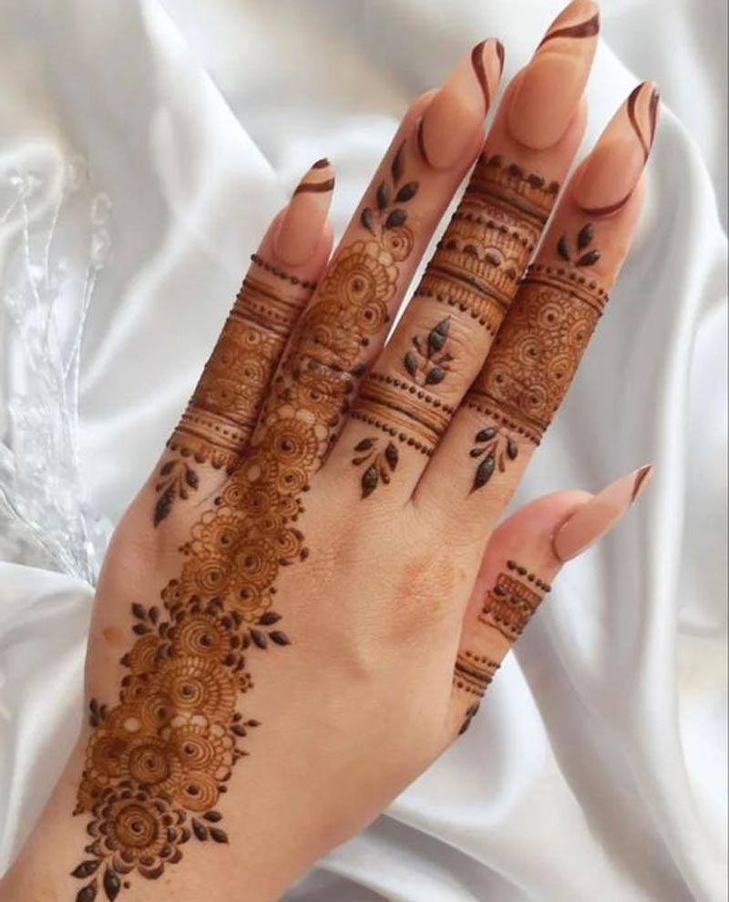 Top 25 Raksha Bandhan Mehndi Designs | Rakhi Mehndi Design 2024, Rakhi  Bazaar