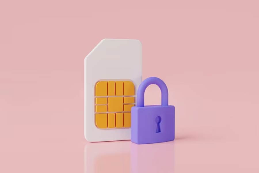 block sim card