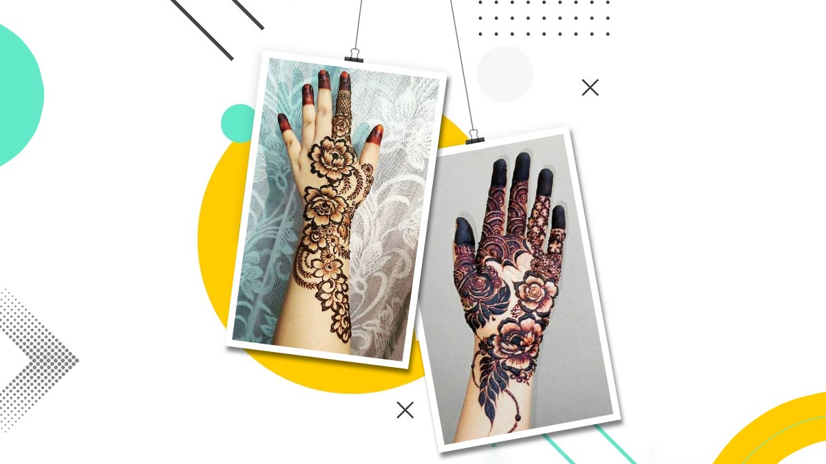 Floral Mehndi Designs For Brides | HerZindagi