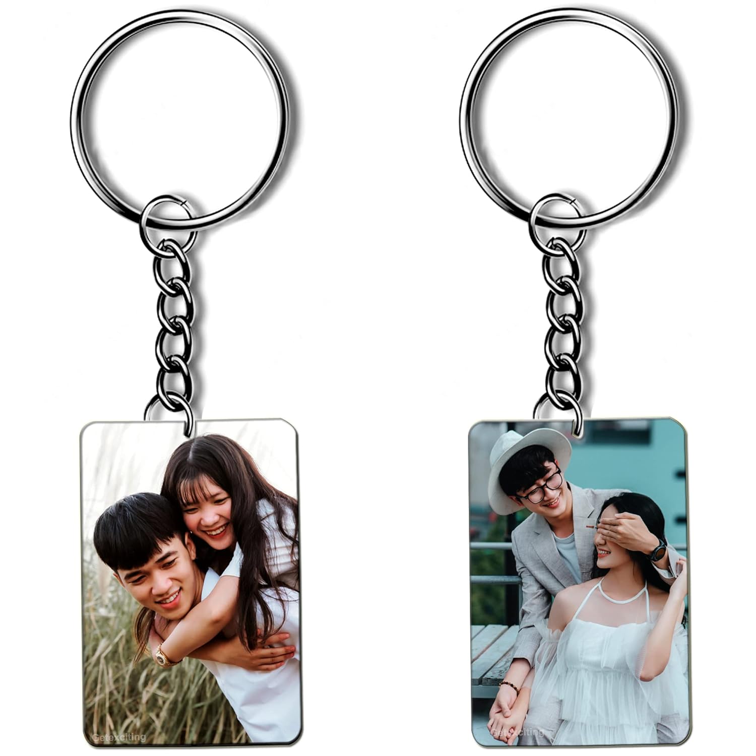 diy gift vday photo keychain