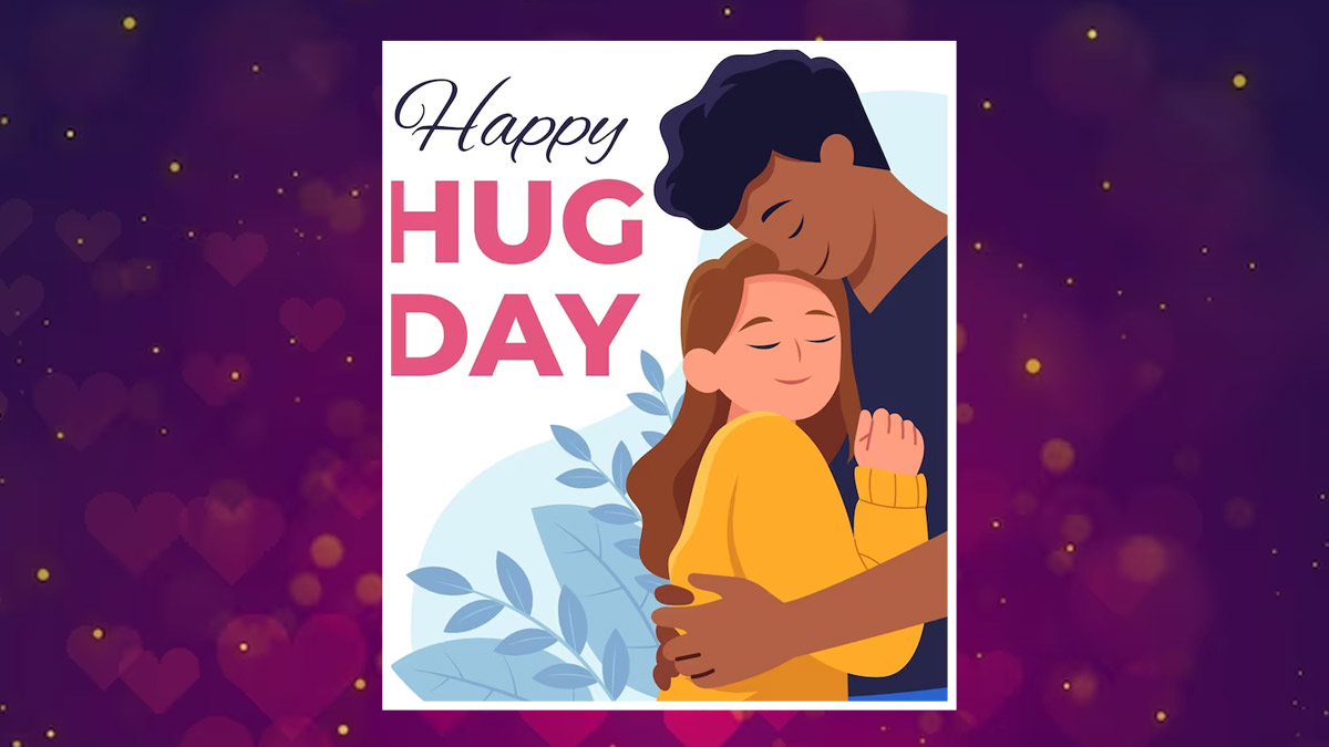 Hug Day wishes : தூரத்தில் இருந்தாலும் ஹக் தினத்தில் காதலியை கட்டிப்பிடிக்கலாம்!