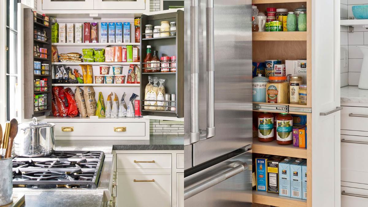 kitchen cabinet storage