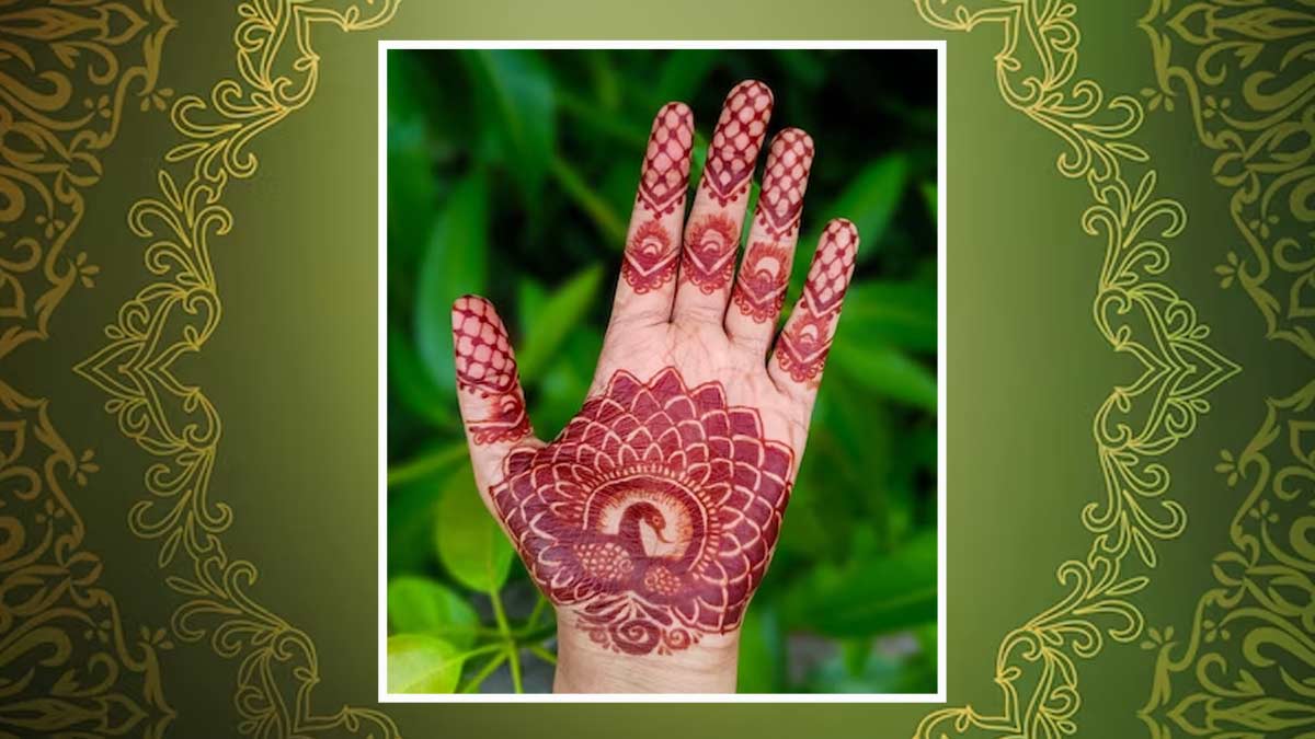 latest mehndi designs  weddings brides bridesmaids lotus mehndi