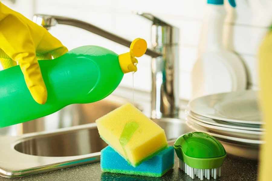 liquid dish wash process