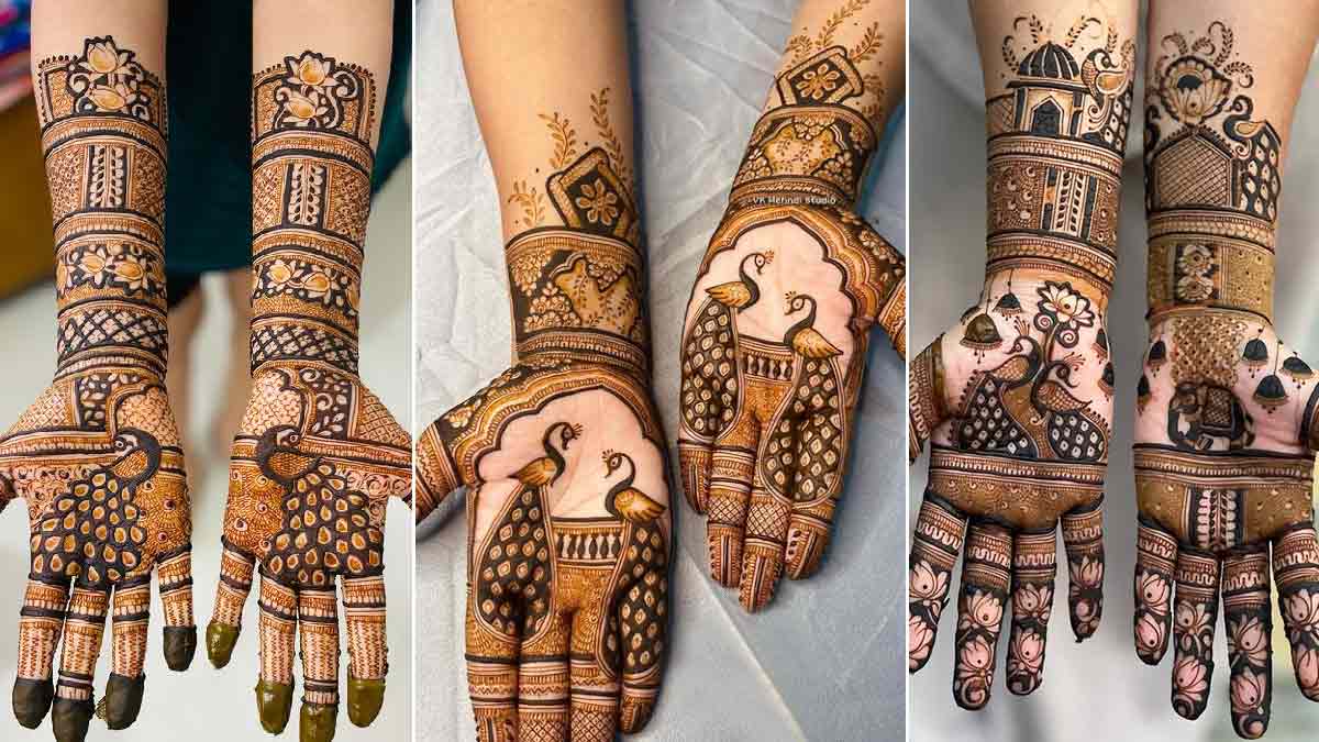 Stunning Peacock Mehndi Designs to Try for 2024