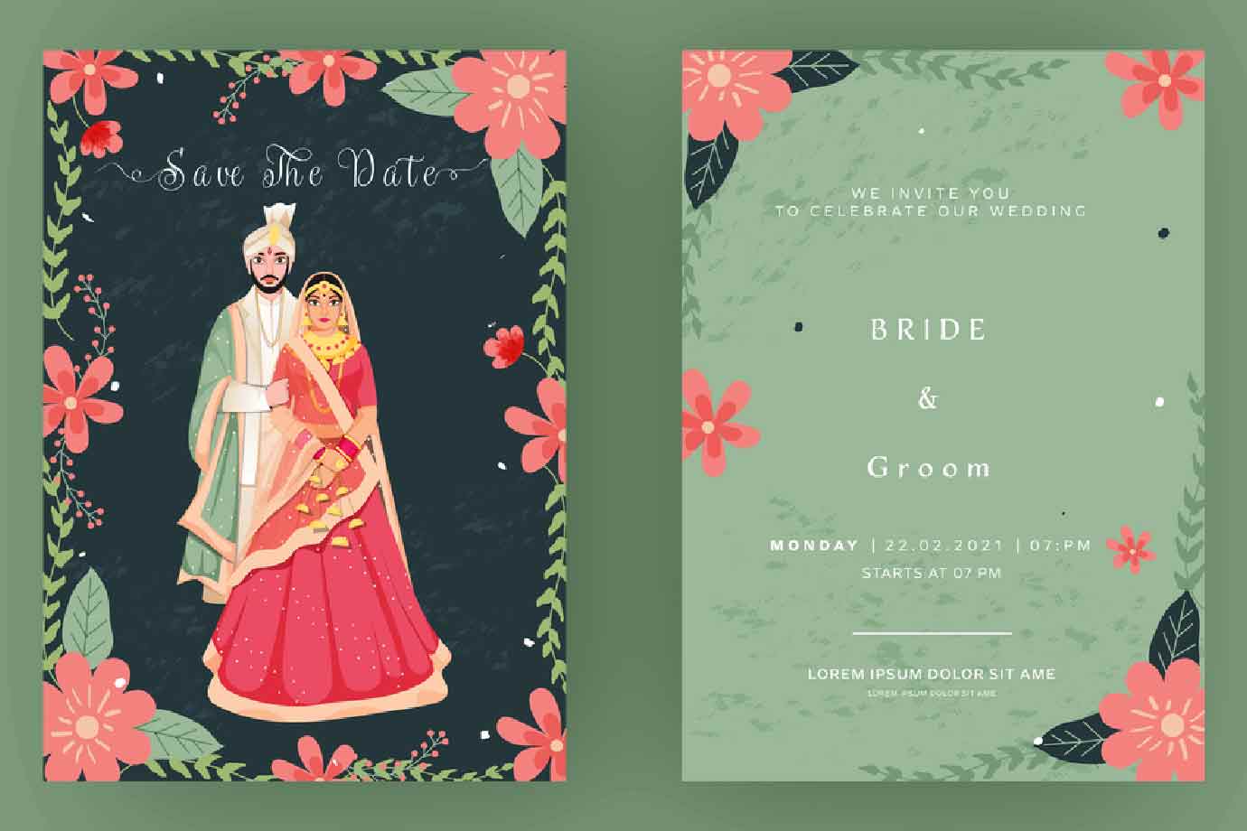 marriage invitation card