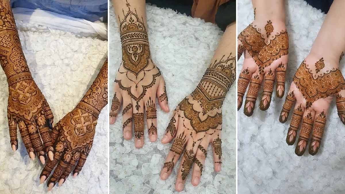 Gumband Mehndi Designs