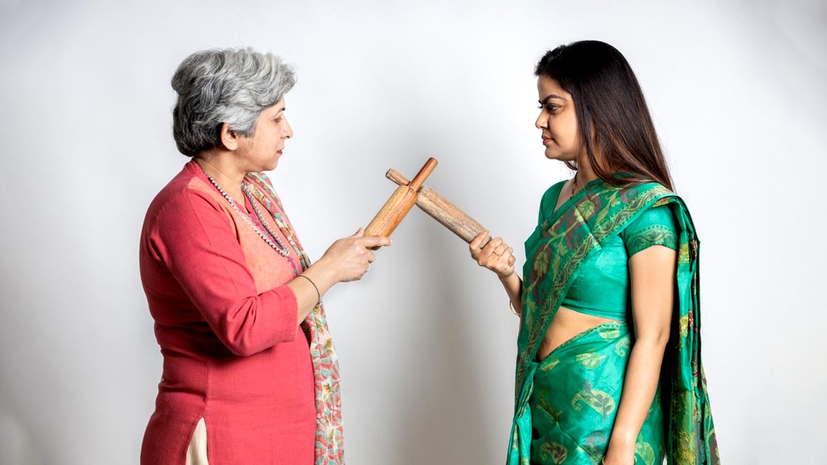 mother in law and daughter in law